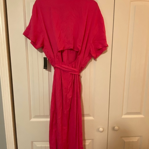 NWT Eloquii Pink Maxi Dress - Picture 9 of 11